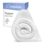 Coprimaterasso viscoelastico Dailydream con effetto memory foam, edizione "Clean Ocean".