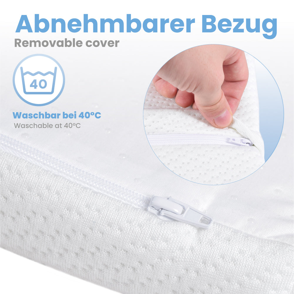 Coprimaterasso viscoelastico Dailydream “Modello Kids M” con effetto memory foam, edizione “Standard”.
