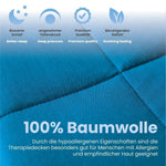 Coperta ponderata per adulti Dailydream realizzata al 100% in cotone