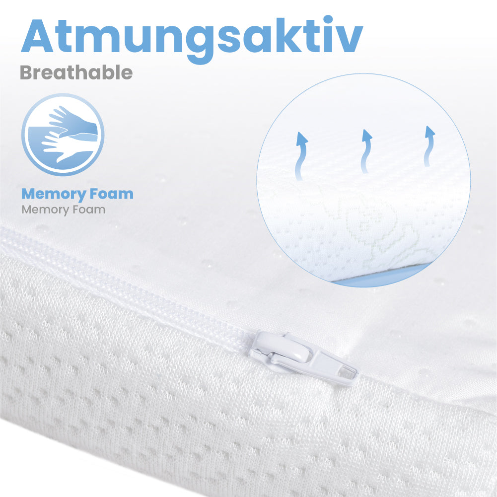 Coprimaterasso viscoelastico Dailydream “Modello Kids M” con effetto memory foam, edizione “Standard”.