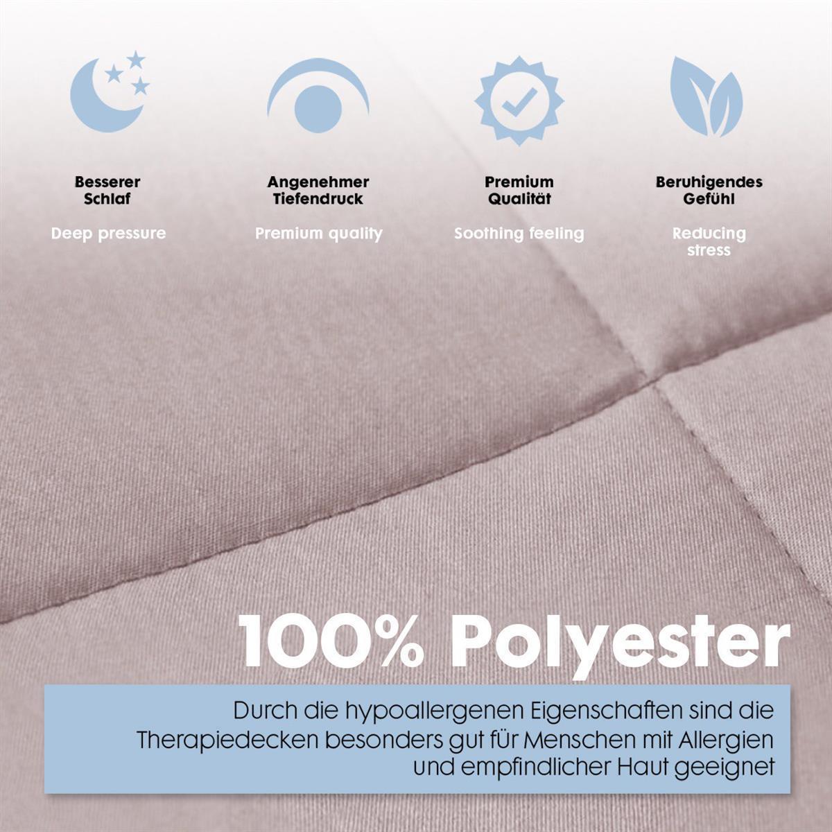 Gewichtsdecke für Kinder aus flauschigem Fleece